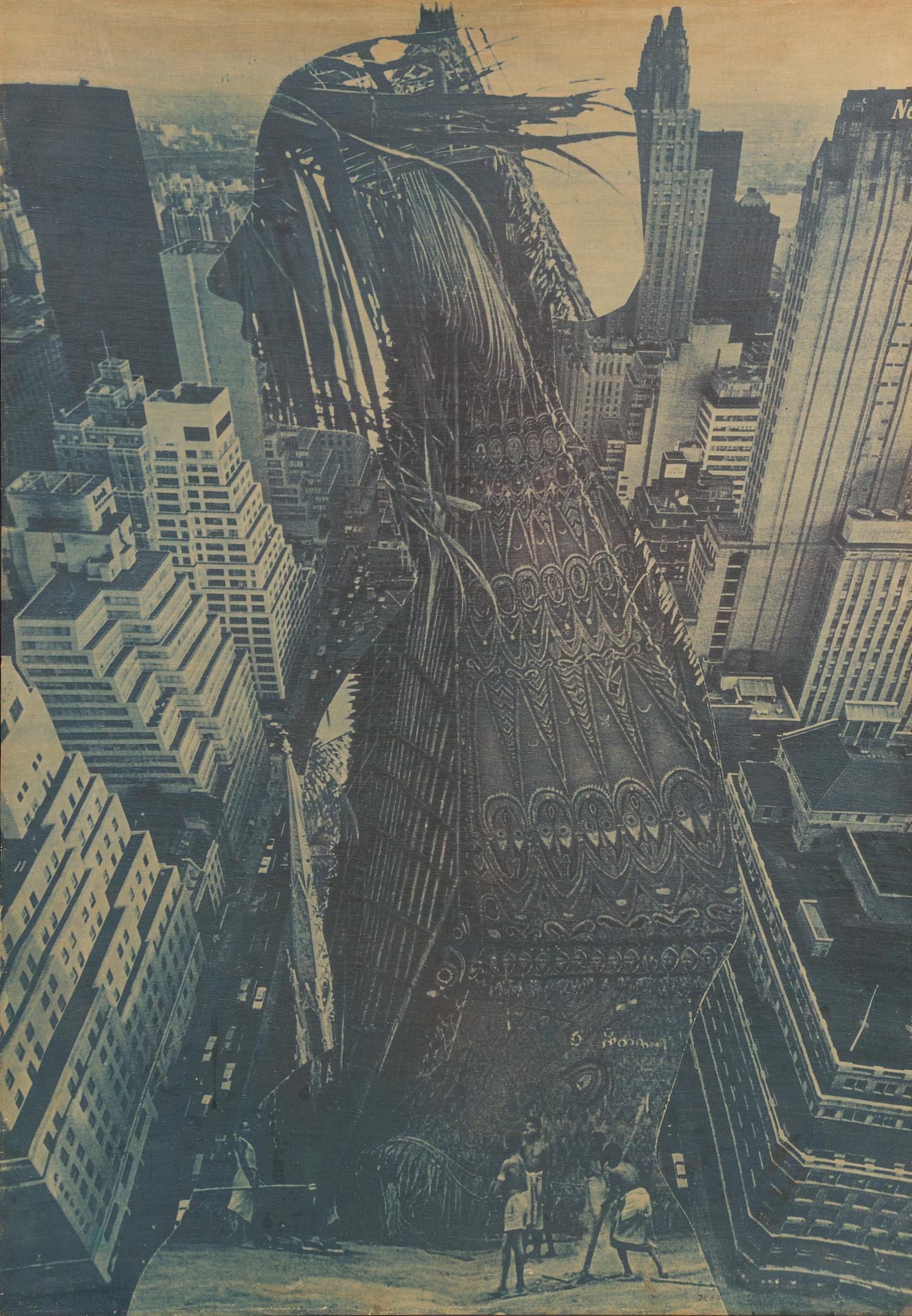 Jiri Kolar, (Czech, 1914-2002), Unreal City, 1967