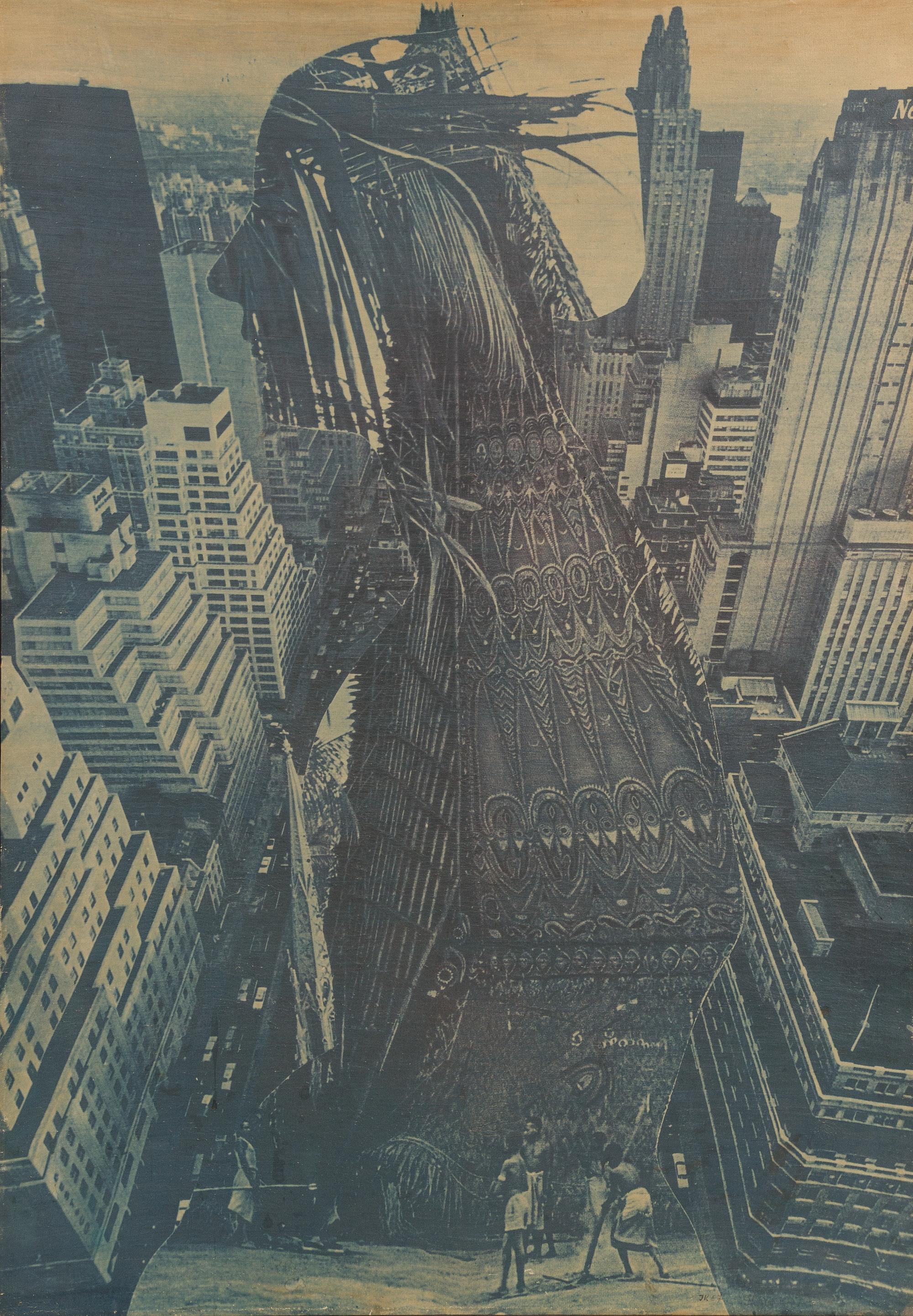 Jiri Kolar, (Czech, 1914-2002), Unreal City, 1967