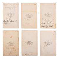 [CIVIL WAR - GETTYSBURG]. BRADY, Mathew (1822-1896), photographer. A group of 11 CDVs of Union generals who served with distinction at Gettysburg, incl. Alexander WEBB, MOH.