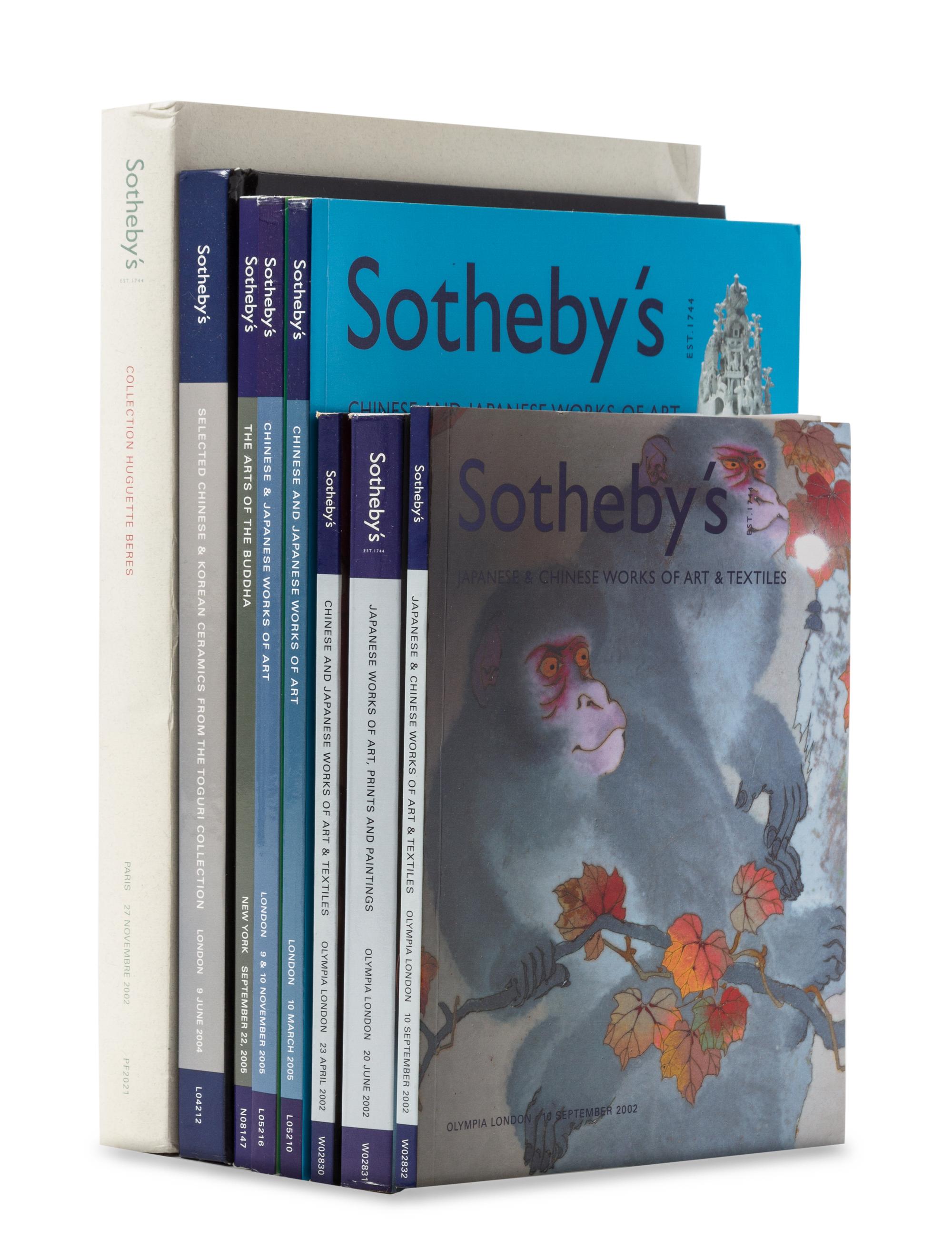 A Collection of 24 Sotheby's Auction Catalogues