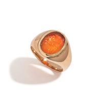 A Neoclassical Gold and Carnelian Finger Ring with the God Dionysos — Inscription engraved on the inside