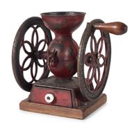 An Enterprise No. 2 Painted Cast Iron Coffee Mill