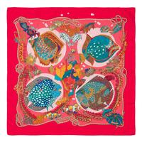 Two Hermès 90cm Silk Scarf, Carré
