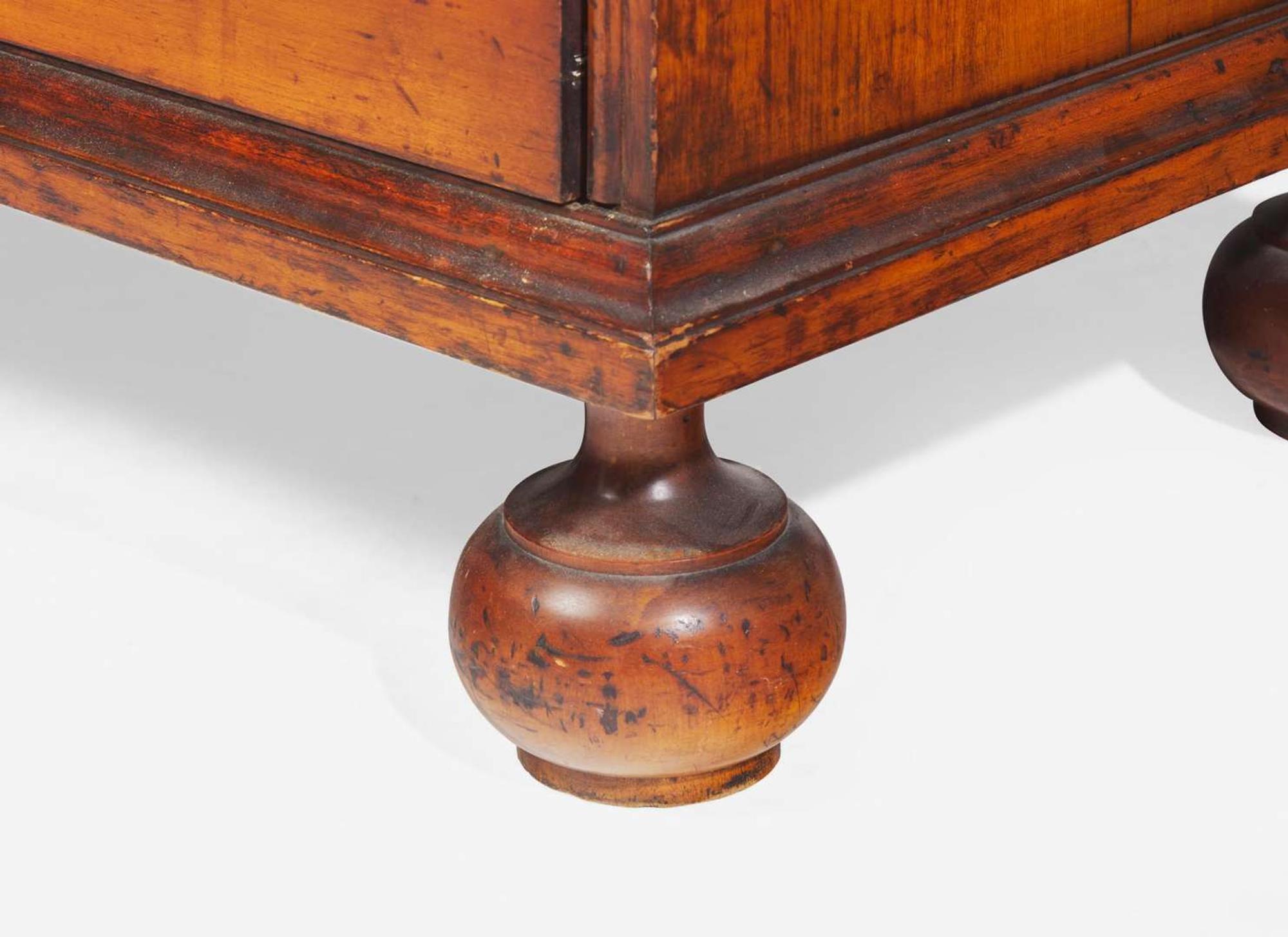 A William & Mary maple chest of drawers, New England, early 18th century