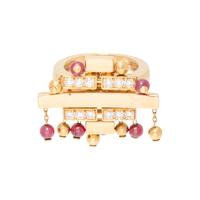 CARTIER, RUBY AND DIAMOND 'LE BAISER DU DRAGON' RING