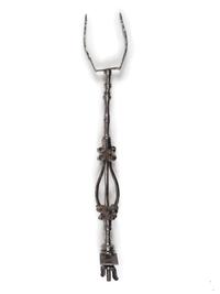 Spanish Colonial Wrought Iron Gun Mount
