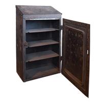 A Metal Industrial Cabinet 20.5" W x 11" D x 36" H — United States, 20th Century