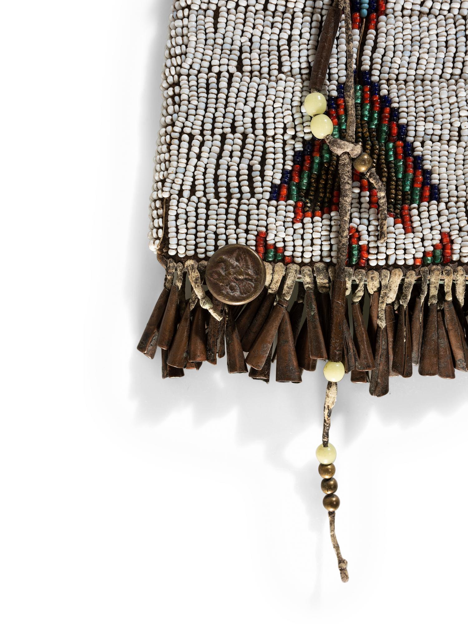 Sioux Beaded Hide Strike-a-Light Bag