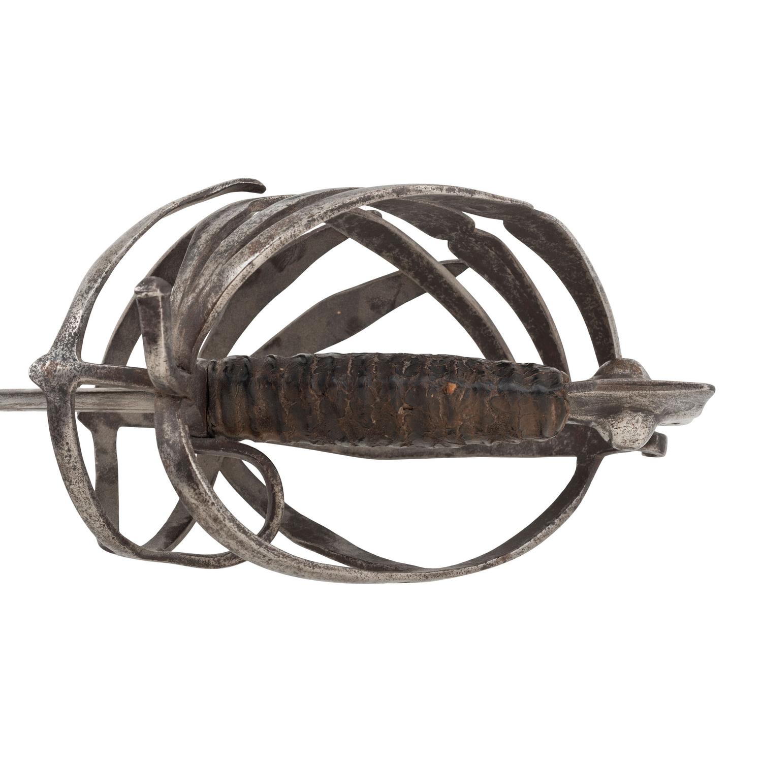 Venetian Schiavona Basket Hilt Broadsword