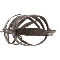 Venetian Schiavona Basket Hilt Broadsword