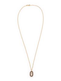 RENEE LEWIS, SAPPHIRE, SEED PEARL AND DIAMOND SHAKE PENDANT