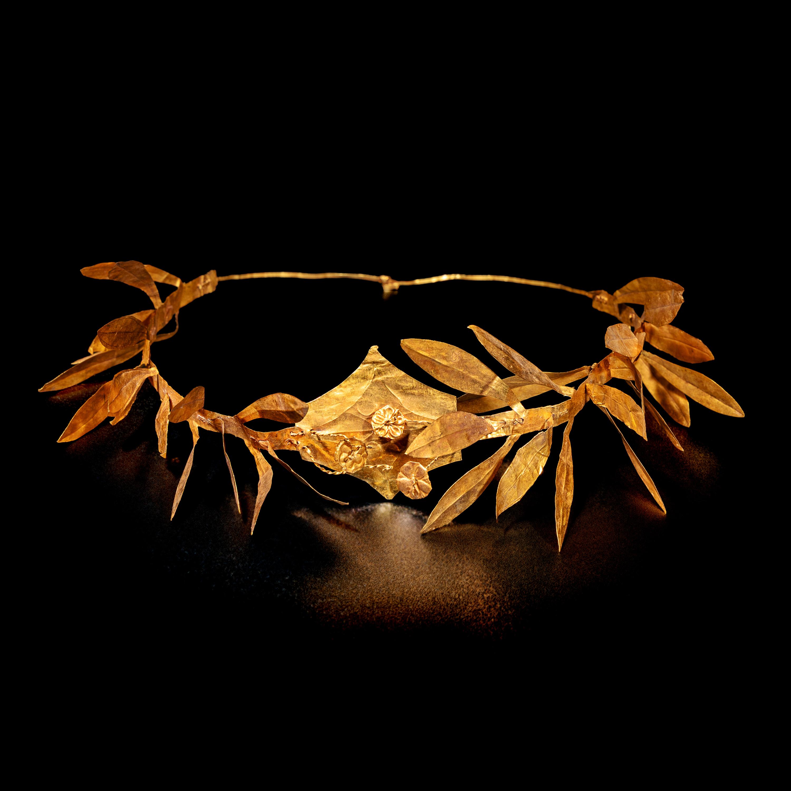 A Greek Gold Wreath