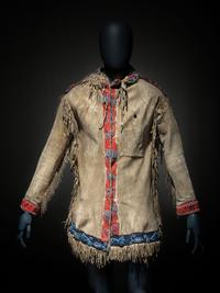 Northern Cree Beaded Hide Scout Jacket