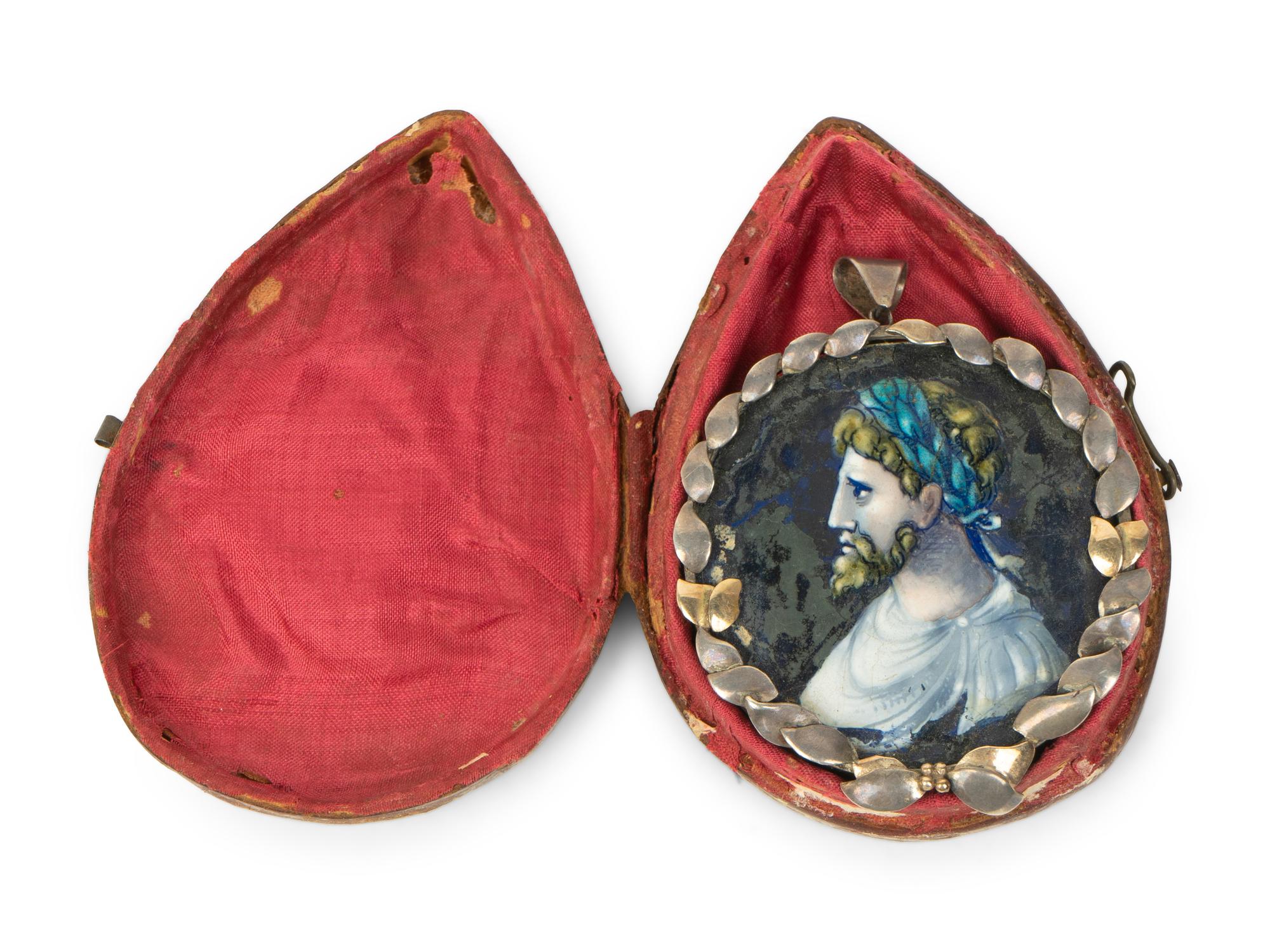 A Limoges Enamel Pendant — 16TH CENTURY