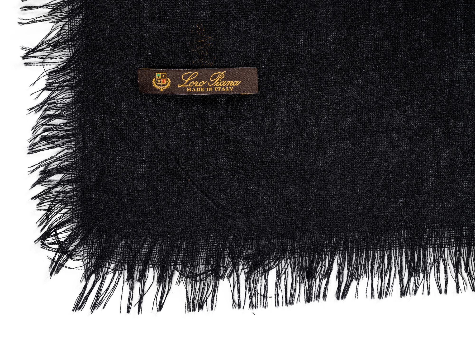 Eight Designer Shawls and Scarves: One Giorgio Armani, Two Hermès, and Five Loro Piana