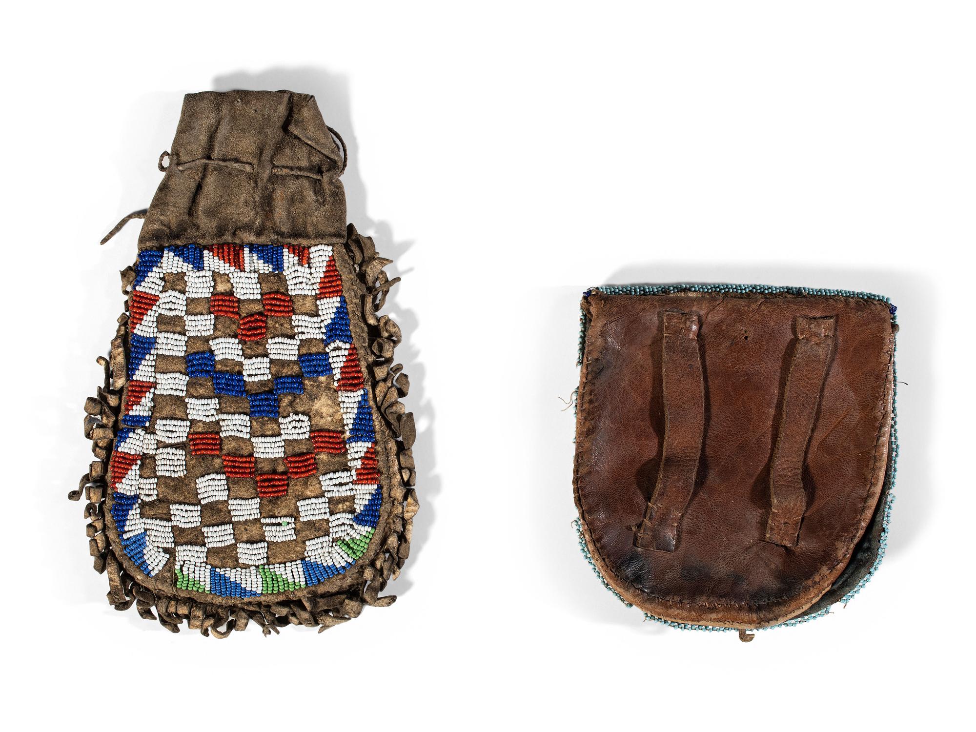 Plains Beaded Pouches