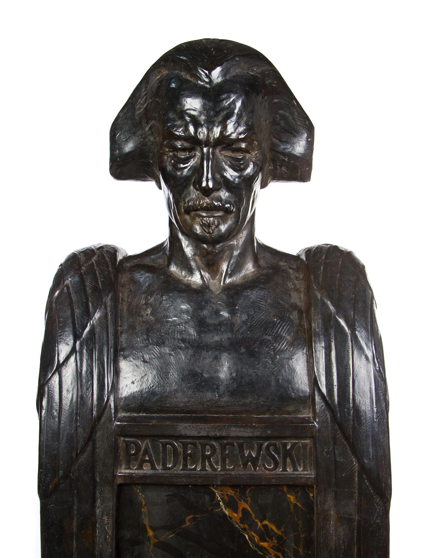 Malvina Hoffman, (American, 1885-1966), Paderewski the Statesman, 1923