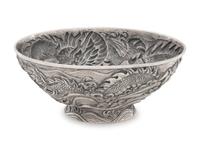 A Japanese Silver Bowl