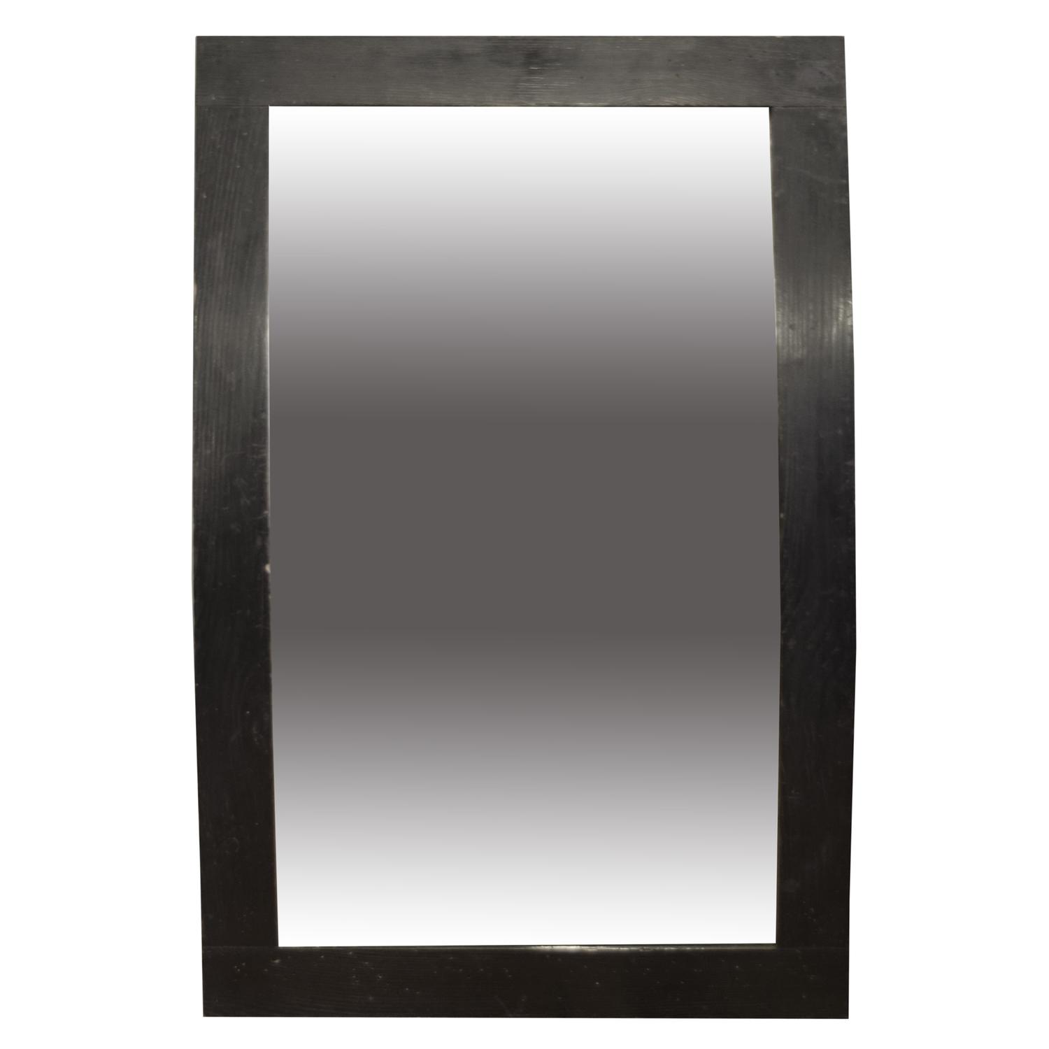 A Small Distortion Mirror 15.25" W x 1.5" D x 23.5" H — Germany, Circa 1920