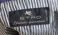 An Etro Multicolor Pattern Coat, Size 40.