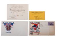 [WORLD WAR II]. Ephemera related to Douglas McArthur [ With :] Arthur MacArthur and WWII ephemera.