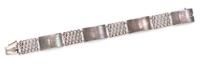A Sterling Silver Link Bracelet, Georg Jensen, Circa 1933-1944, 21.15 dwts.