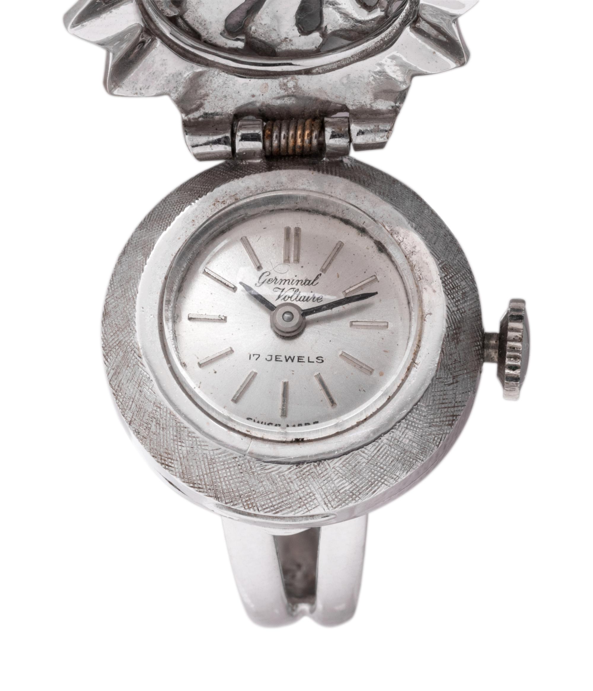 GERMINAL VOLTAIRE, DIAMOND SURPRISE WATCH RING