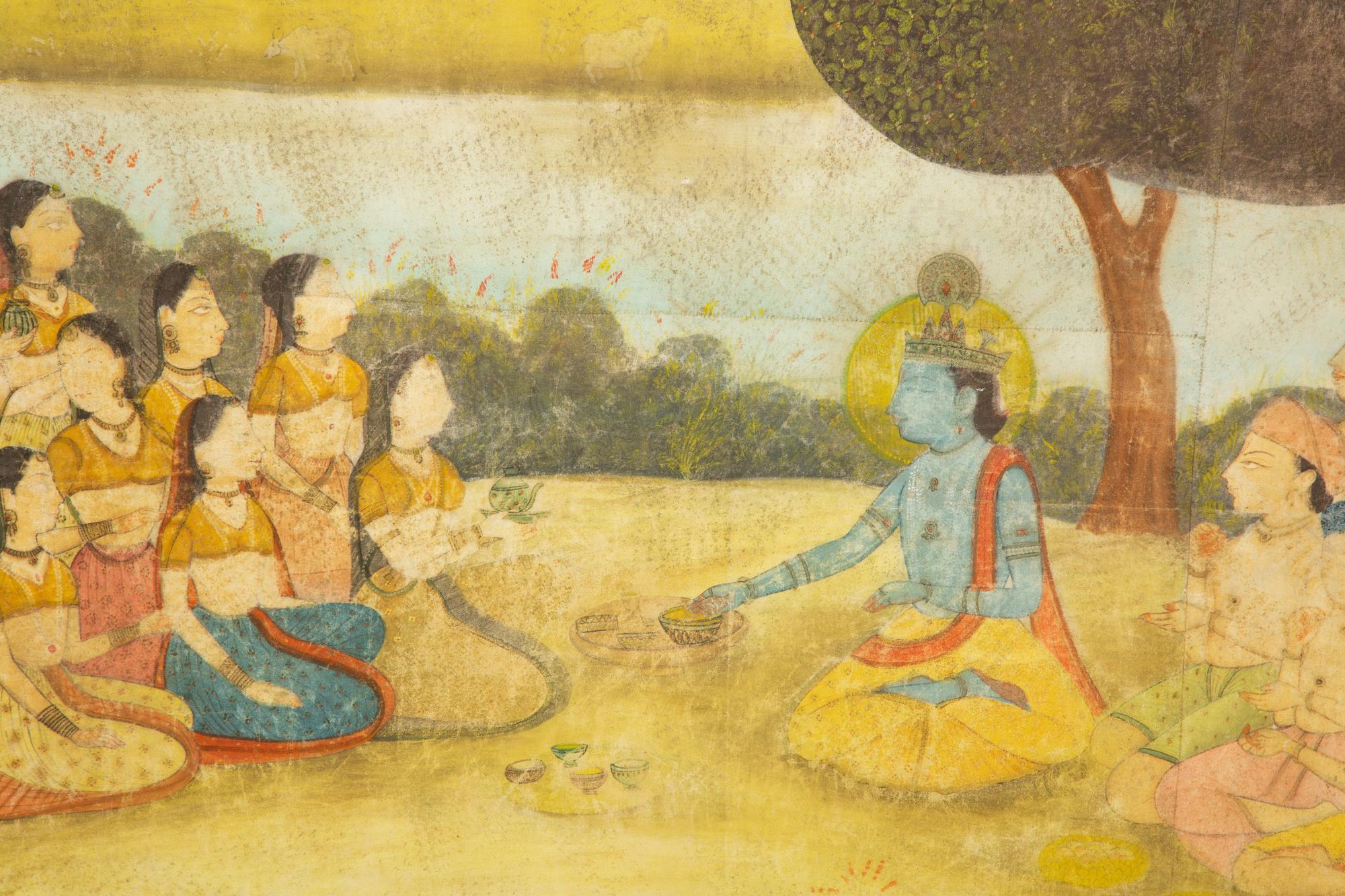 Two Indian Pichwai Paintings