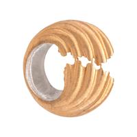 BUCCELLATI, ROSE GOLD AND PLATINUM BROOCH