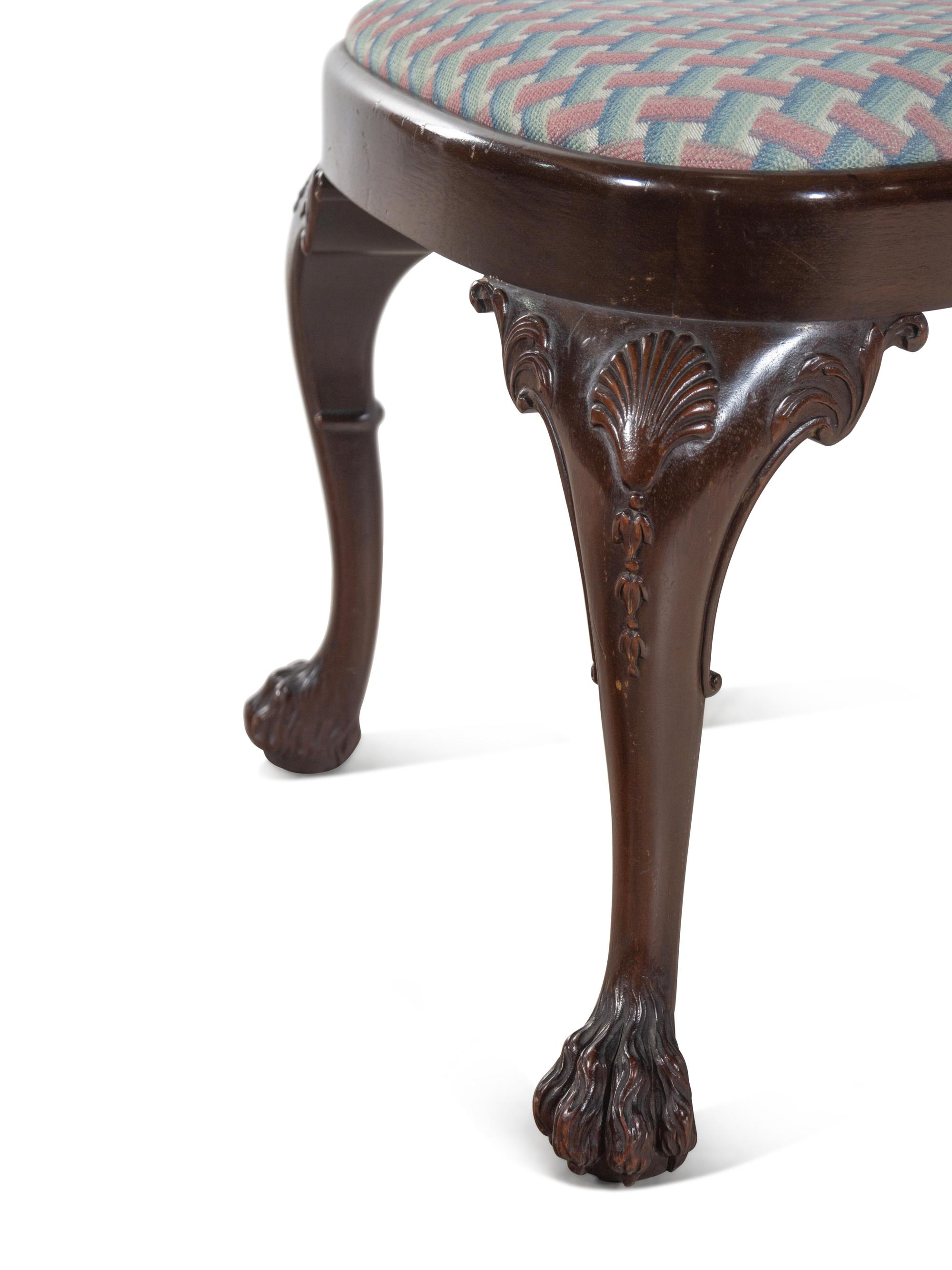 A Set of Twelve George II Style Mahogany Dining Chairs