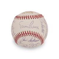 A 1969 Chicago Cubs Team Signed Autograph Baseball - 17 Signatures (Beckett Authentication Services)