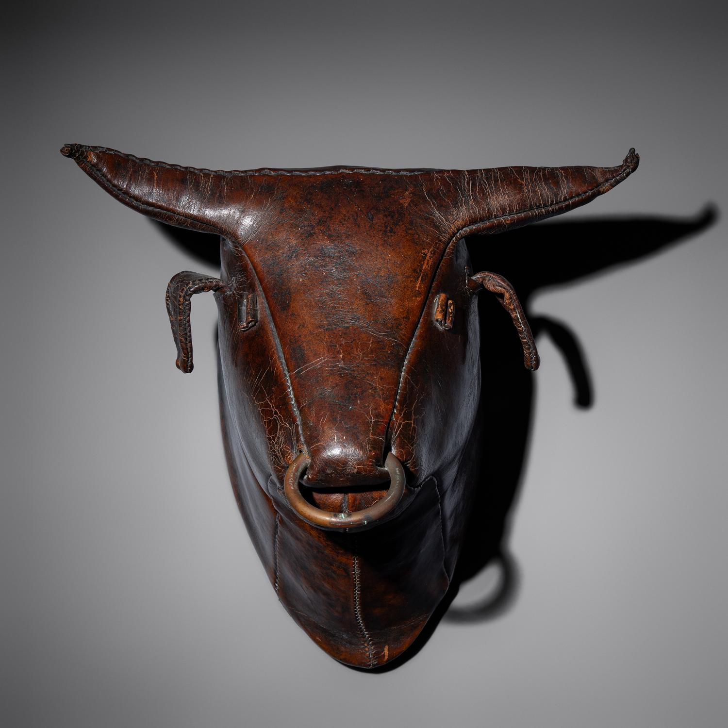 Rare mounted bull's head for Omersa, c. 1960