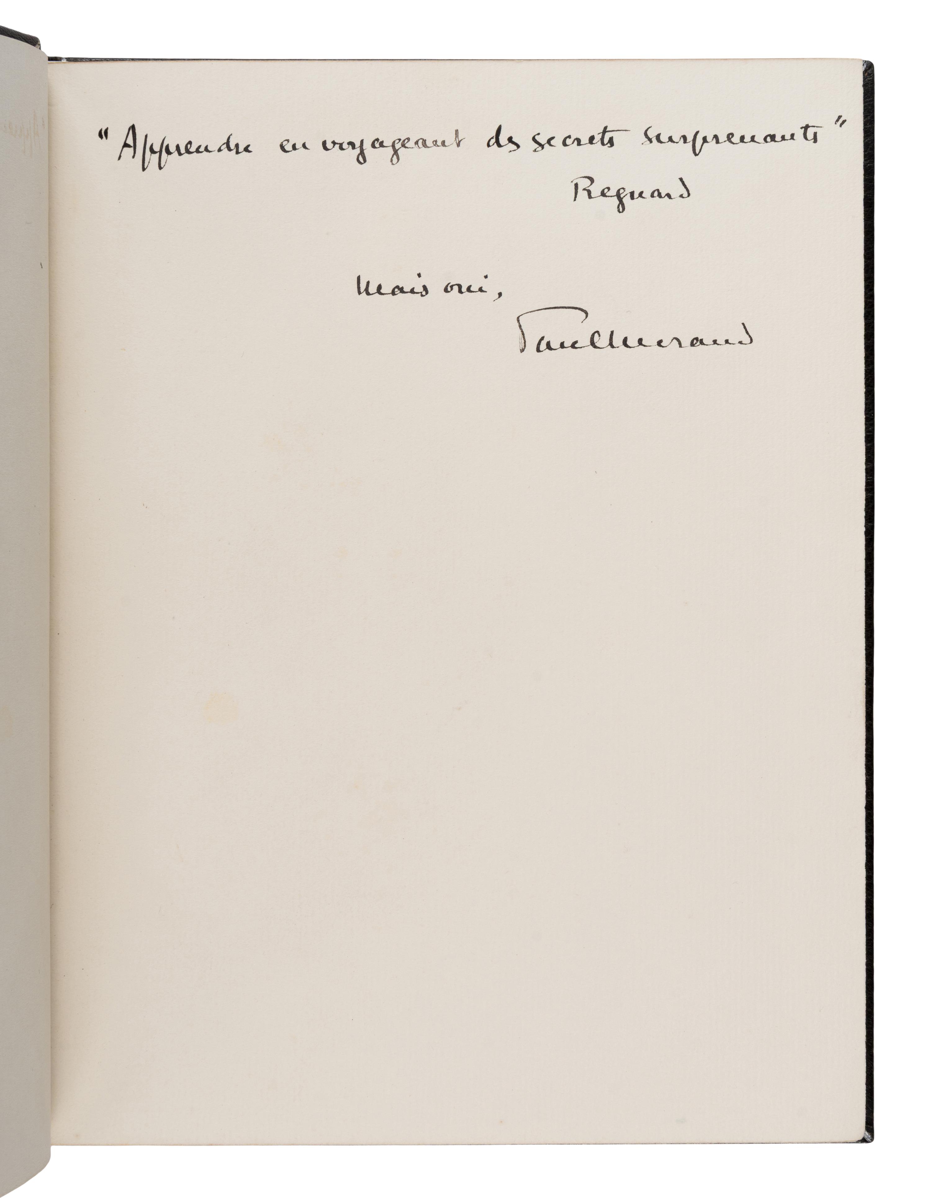 [Bindings]. Morand, Paul (1888-1976). Ouvert la nuit [and] Fermé la nuit. Paris: Librairie Gallimard, 1924, 1925.