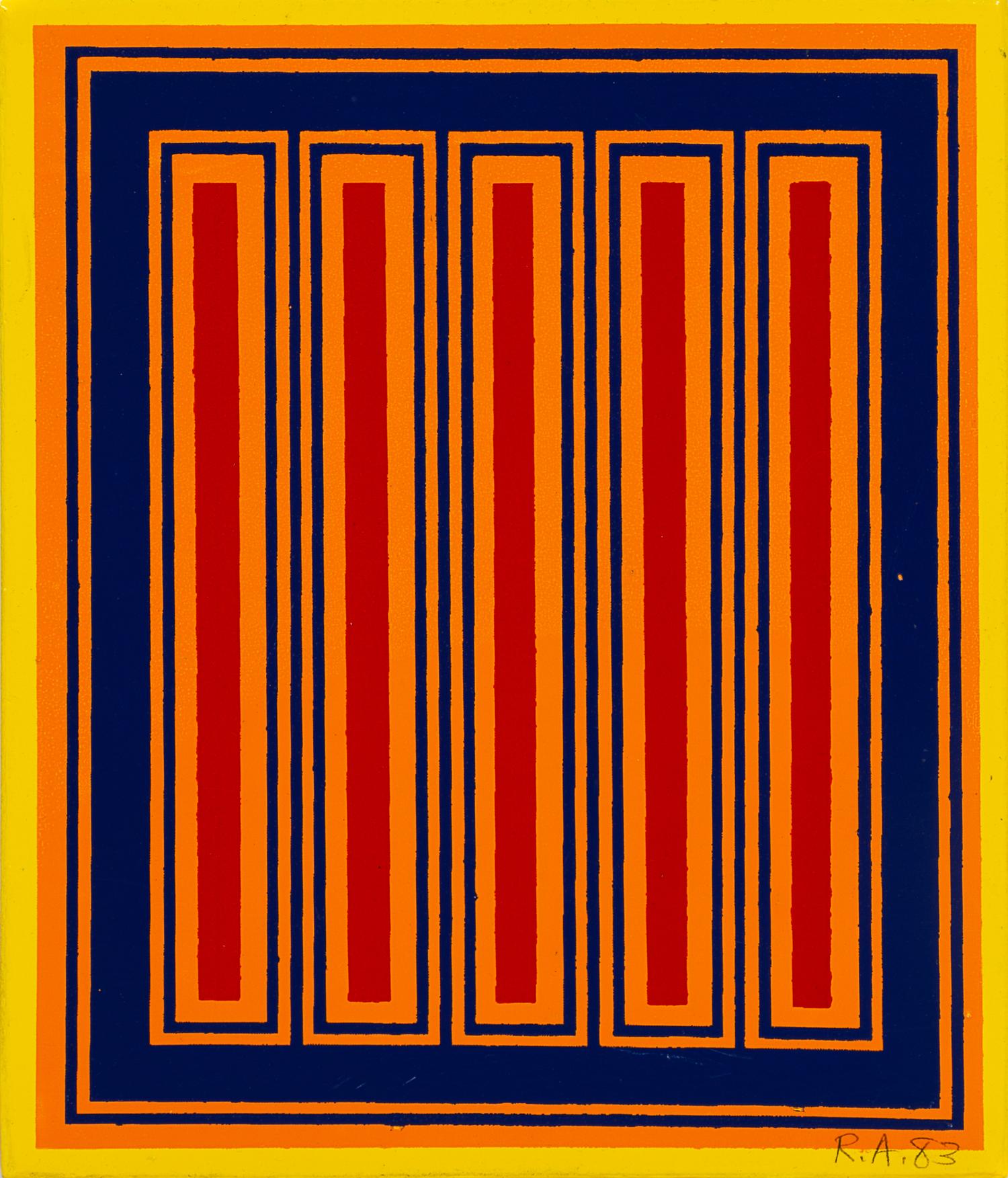Richard Anuszkiewicz, (American, b. 1930), Untitled, 1983