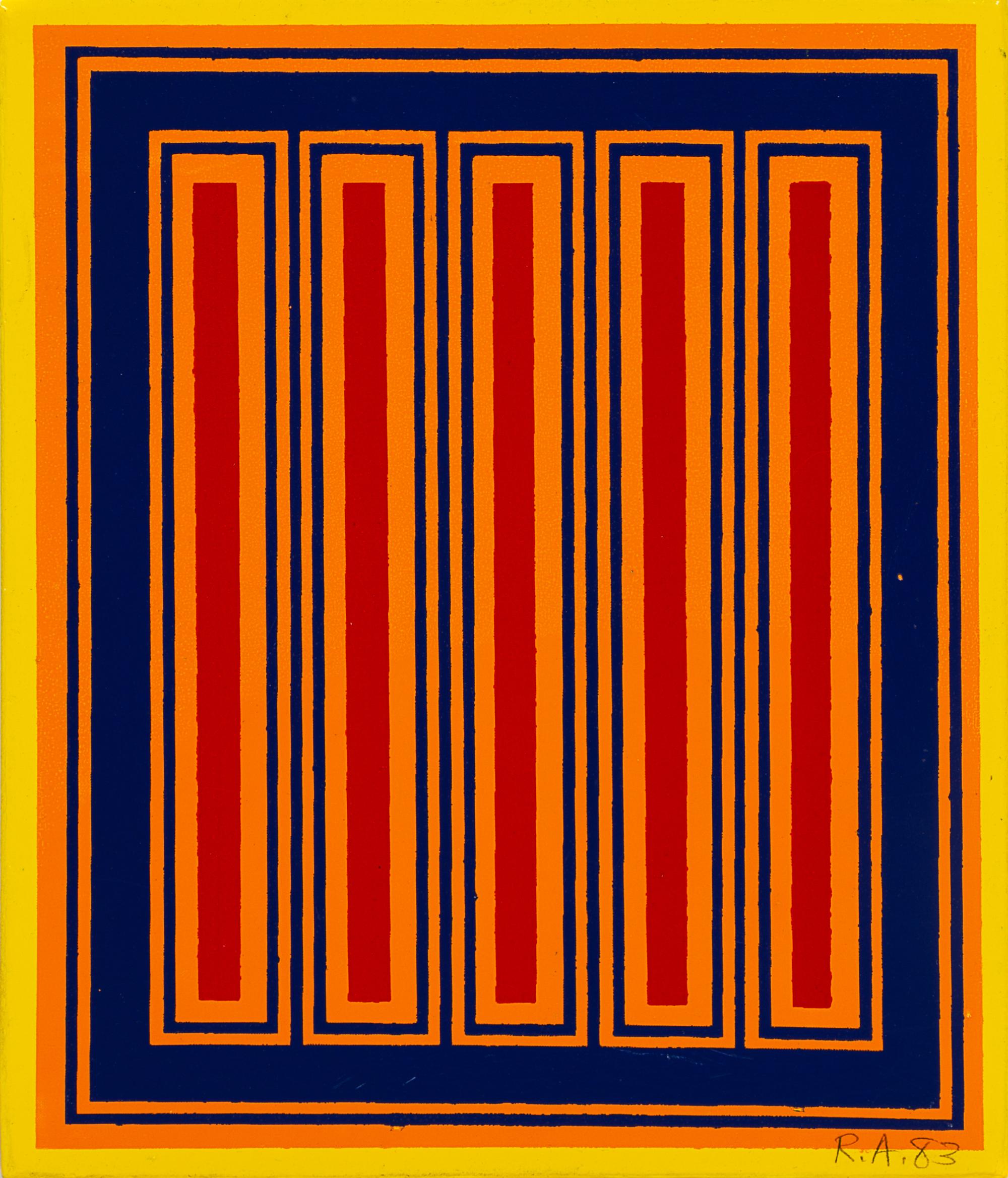 Richard Anuszkiewicz, (American, b. 1930), Untitled, 1983