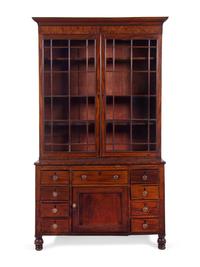 A Federal Mahogany Bookcase