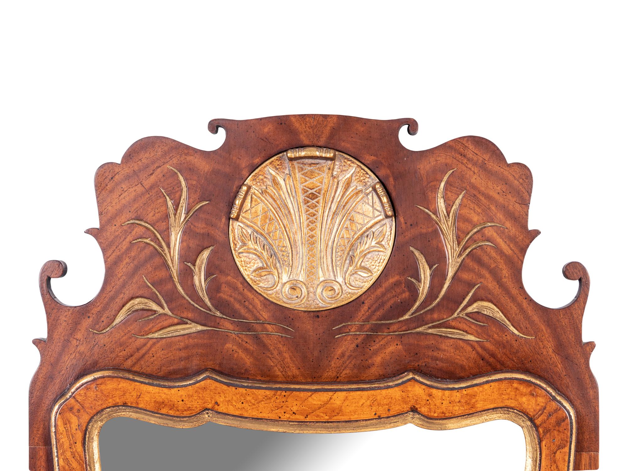 A George II Style Mahogany Mirror