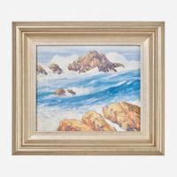 George J. Stengel (American, 1872-1937) Crashing Waves