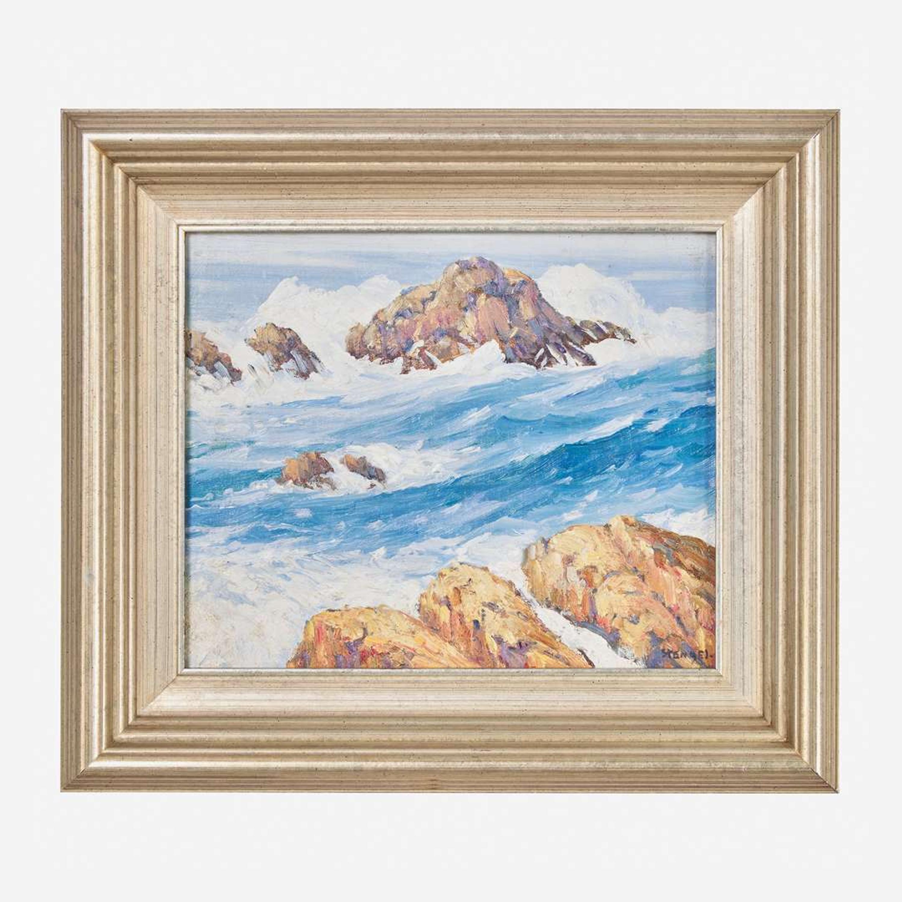 George J. Stengel (American, 1872-1937) Crashing Waves
