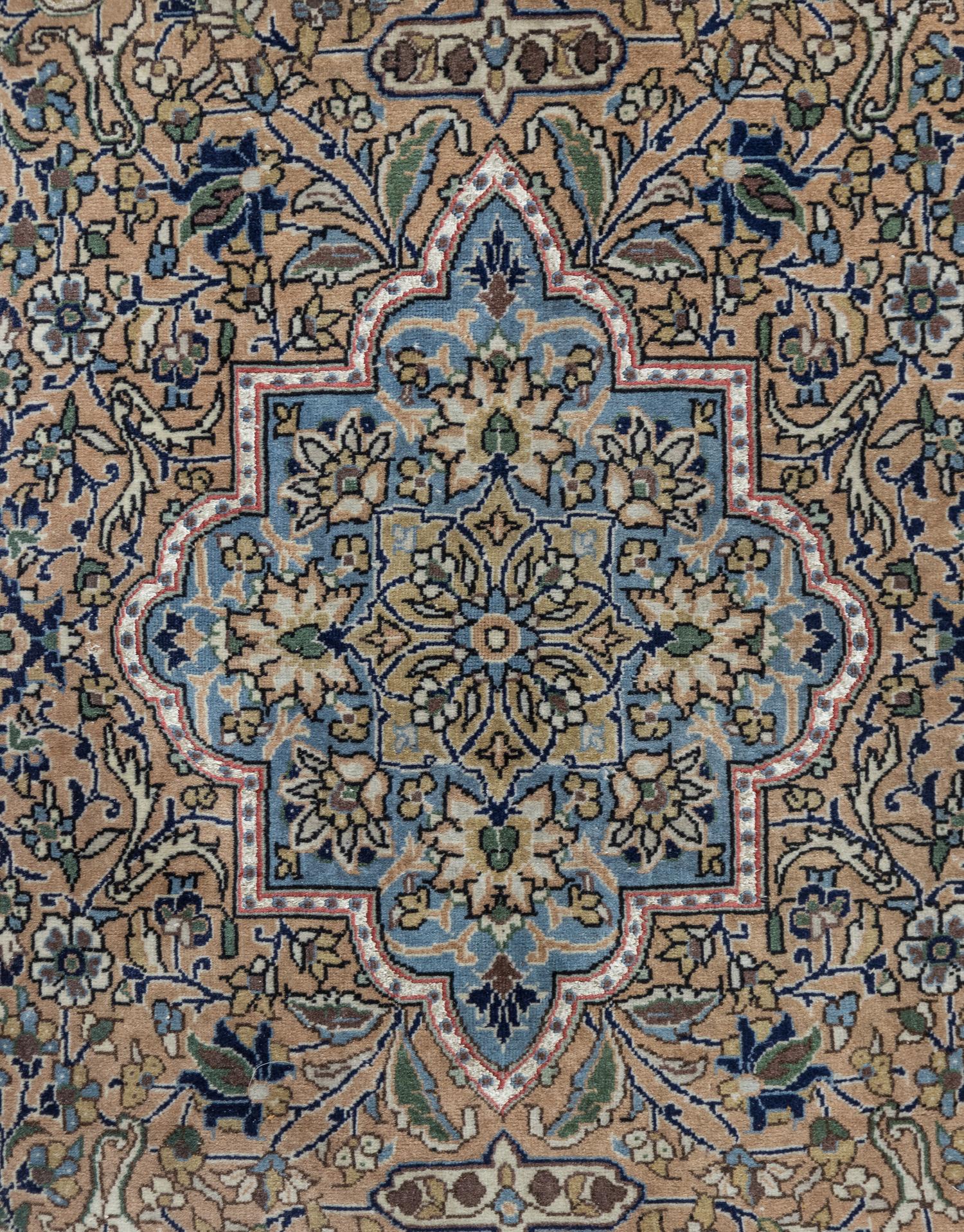 A Qum Silk and Wool Rug