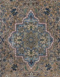 A Qum Silk and Wool Rug