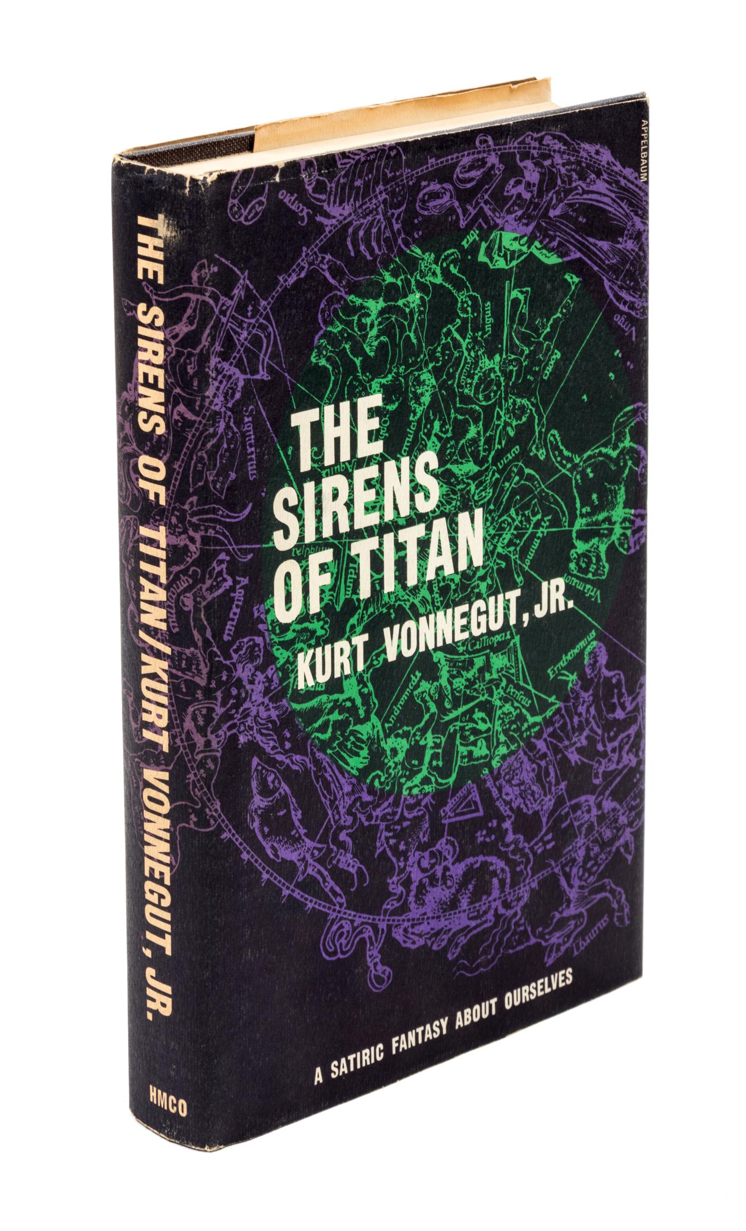VONNEGUT, KURT JR. The Sirens of Titan. Boston, 1961. First hardcover edition.