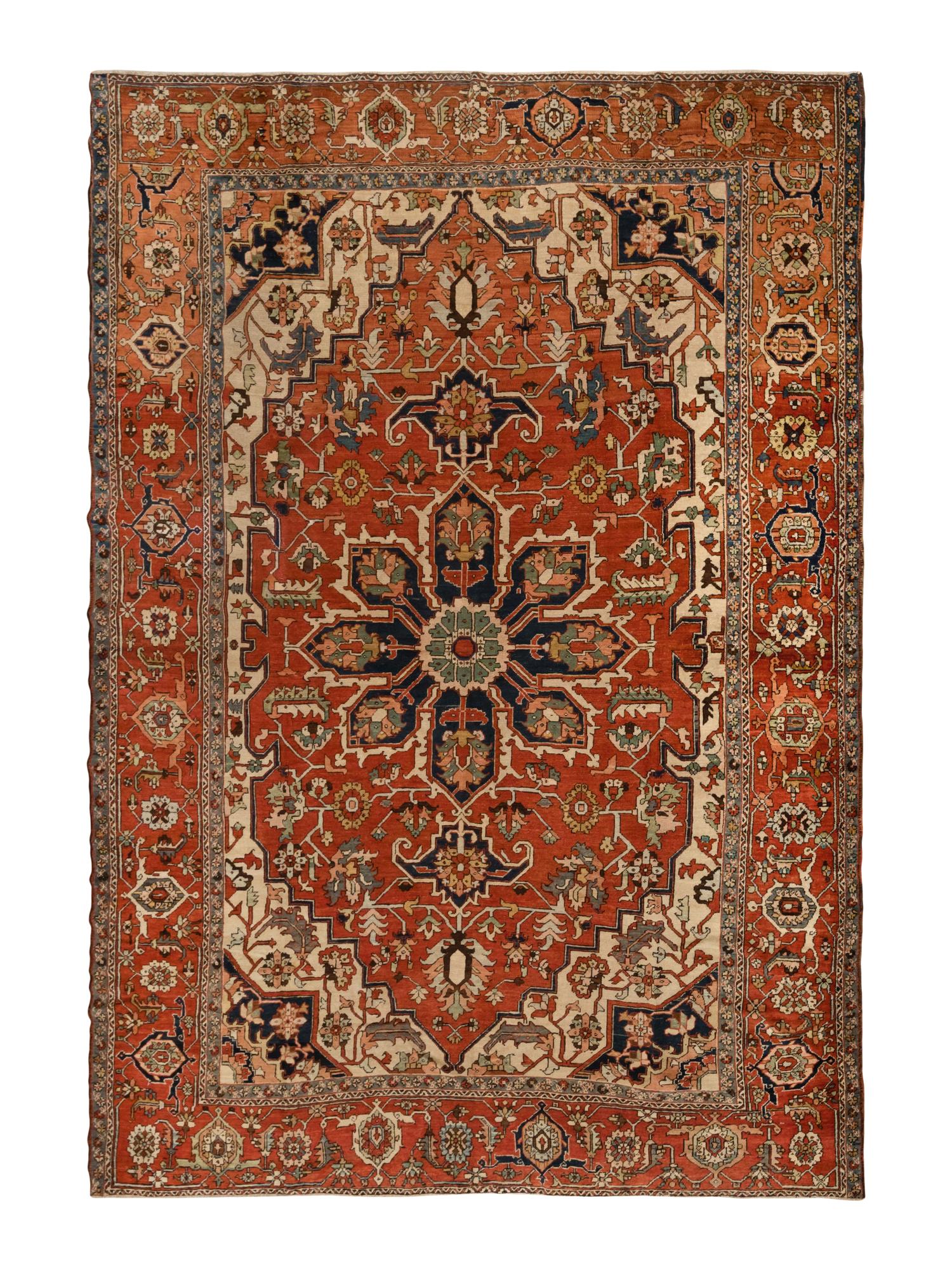 A Heriz Carpet