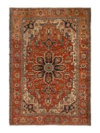A Heriz Carpet