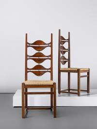 Set of Eight Dining Chairs Spain, c. 1964