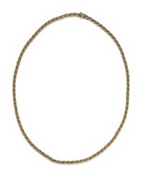 BICOLOR GOLD NECKLACE