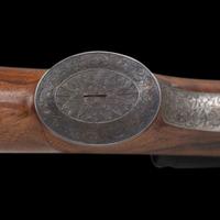 **Highly Embellished Walter Glaser Farquharson Action Rifle Deep Relief Engraved By Alvin A. White with Thomas Shelhamer Stock in .257 Roberts