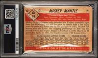 A 1953 Bowman Color Mickey Mantle Baseball Card No. 59 (PSA 1 MK)