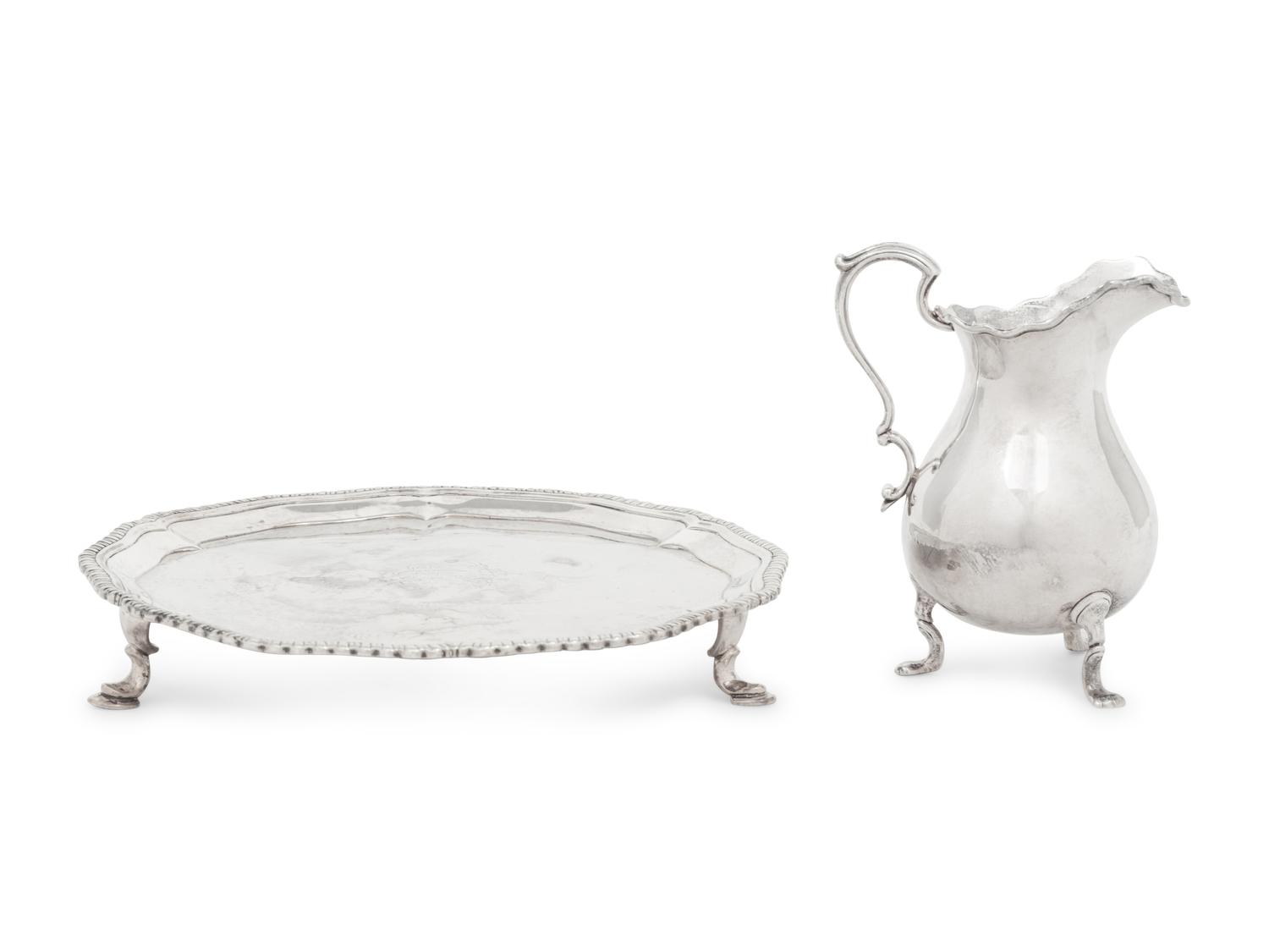 Two Silver Table Articles