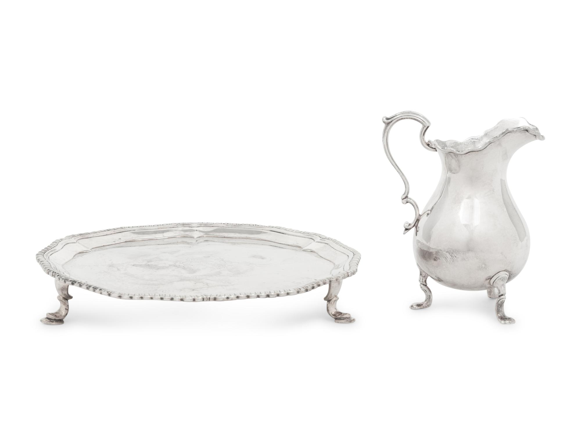 Two Silver Table Articles